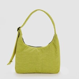 Baggu mini shoulder bag in lemongrass